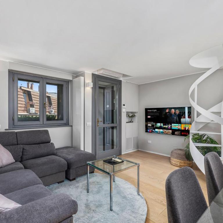Penthouse - Terrace - 3 min to Metro - Central Station - Apartamento de 2 dormitorios con terraza - 9