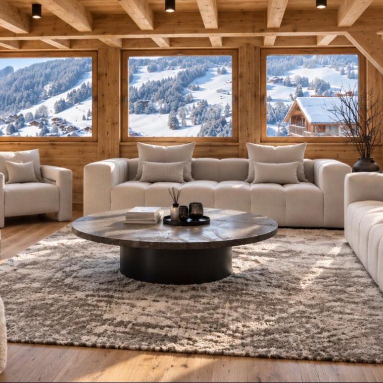 Chalet Luxury 5-Les Gets-Luxe-confort-jacuzzi-cheminée-à 400 m des pistes-Vue exceptionnelle - Chalet - 7