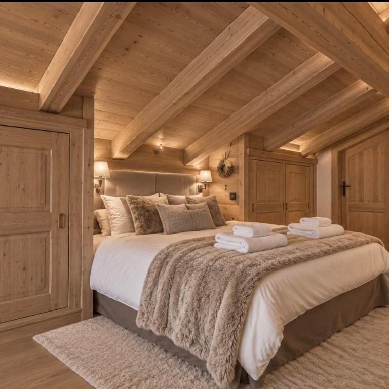 Chalet Luxury 5-Les Gets-Luxe-confort-jacuzzi-cheminée-à 400 m des pistes-Vue exceptionnelle - Chalet - 3