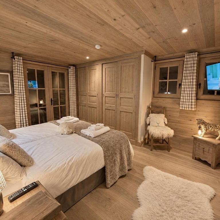 Chalet Luxury 5-Les Gets-Luxe-confort-jacuzzi-cheminée-à 400 m des pistes-Vue exceptionnelle - Chalet - 5