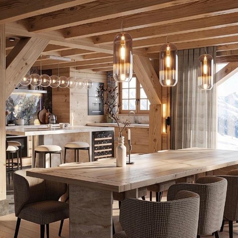 Chalet Luxury 5-Les Gets-Luxe-confort-jacuzzi-cheminée-à 400 m des pistes-Vue exceptionnelle - Chalet - 11