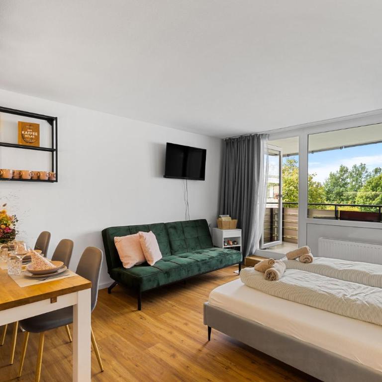 Ferienwohnung Bergtraum mit Pool und Sauna - Apartment mit 2 Schlafzimmern - 36