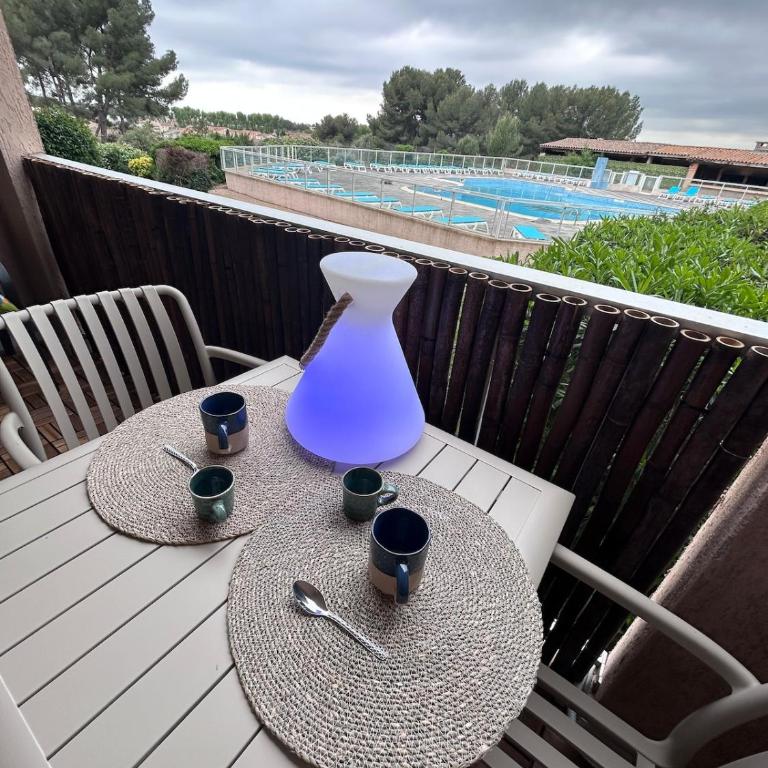 PLEIN SOLEIL climatisé piscine parking - Appartement 1 Chambre - 15