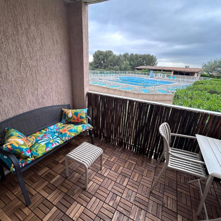 PLEIN SOLEIL climatisé piscine parking - Appartement 1 Chambre - 29