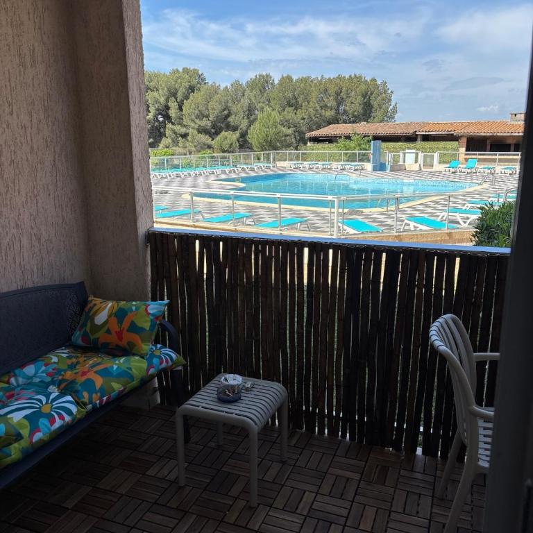 PLEIN SOLEIL climatisé piscine parking - Appartement 1 Chambre - 34