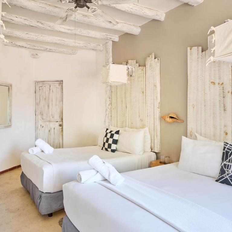 Holbox Dream Beachfront Hotel - Habitación Doble con balcón o terraza - 4