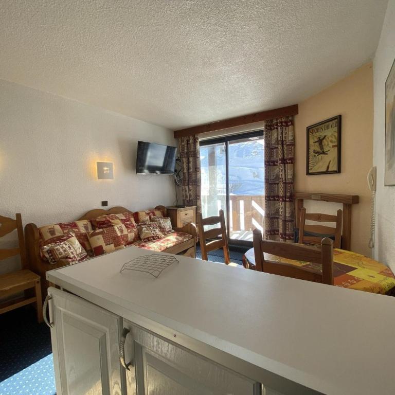 Résidence Machu - VAL THORENS location: Appartement avec vue sur les pistes, résidence skis aux pied MAE-9101 - Appartamento - 5