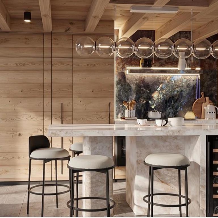 Chalet Luxury 5-Les Gets-Luxe-confort-jacuzzi-cheminée-à 400 m des pistes-Vue exceptionnelle - Chalet - 9