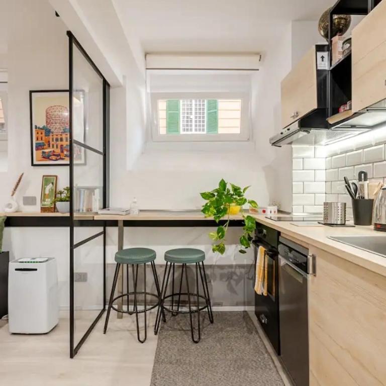 Studio Flat Rome Metro Garbatella - One-Bedroom Apartment - 42