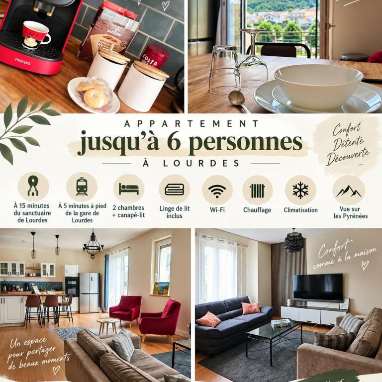 Très beau 3 pièces jusqu'à 6 voyageurs - El Paradisio - Appartement 2 Chambres - 1