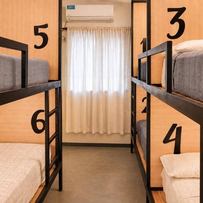 Hostel Cha - Cama en habitación compartida mixta de 6 camas - 7