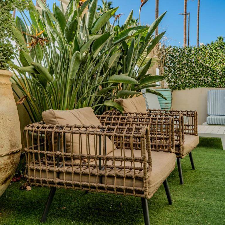 Apartamentos LOLA y MANUELA en primera línea playa Carihuela con excelente Terraza-jardin de 80 m2 frente al Mar con aparcamiento privado Ideal para descansar oyendo las olas del Mar - Appartement 2 Chambres - 29