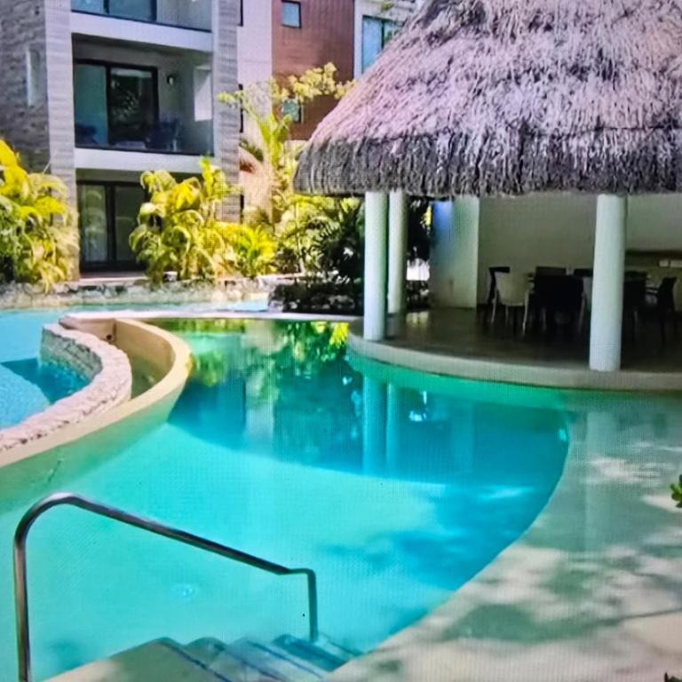 2 bedroom apartment in adorable Playa Del Carmen,Cancun proximity with AC, gym - Apartamento de 2 dormitorios - 1