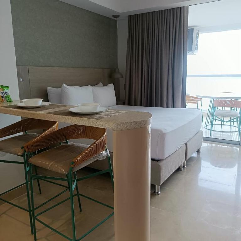 Apartamento Despierta Frente al Mar, con jacuzzi, piscinas y baño turco, cerca al aeropuerto - Two-Bedroom Apartment - 8
