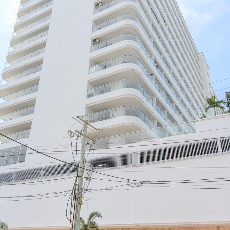 Apartamento Despierta Frente al Mar, con jacuzzi, piscinas y baño turco, cerca al aeropuerto - Two-Bedroom Apartment - 9