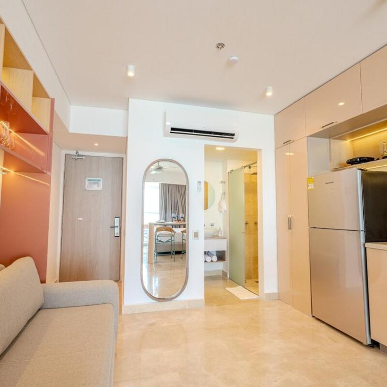 Apartamento Despierta Frente al Mar, con jacuzzi, piscinas y baño turco, cerca al aeropuerto - Two-Bedroom Apartment - 14