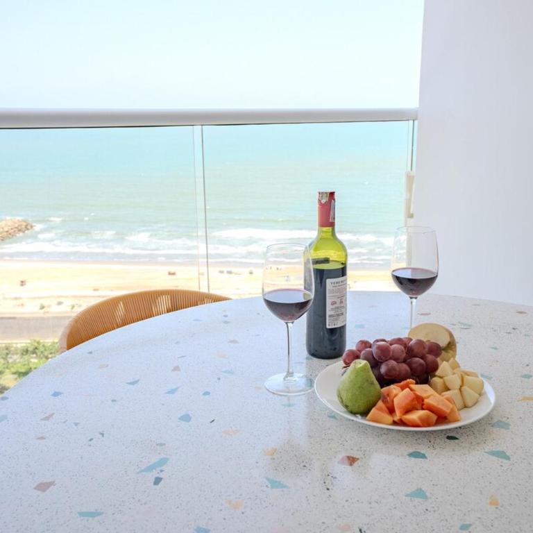 Apartamento Despierta Frente al Mar, con jacuzzi, piscinas y baño turco, cerca al aeropuerto - Two-Bedroom Apartment - 31