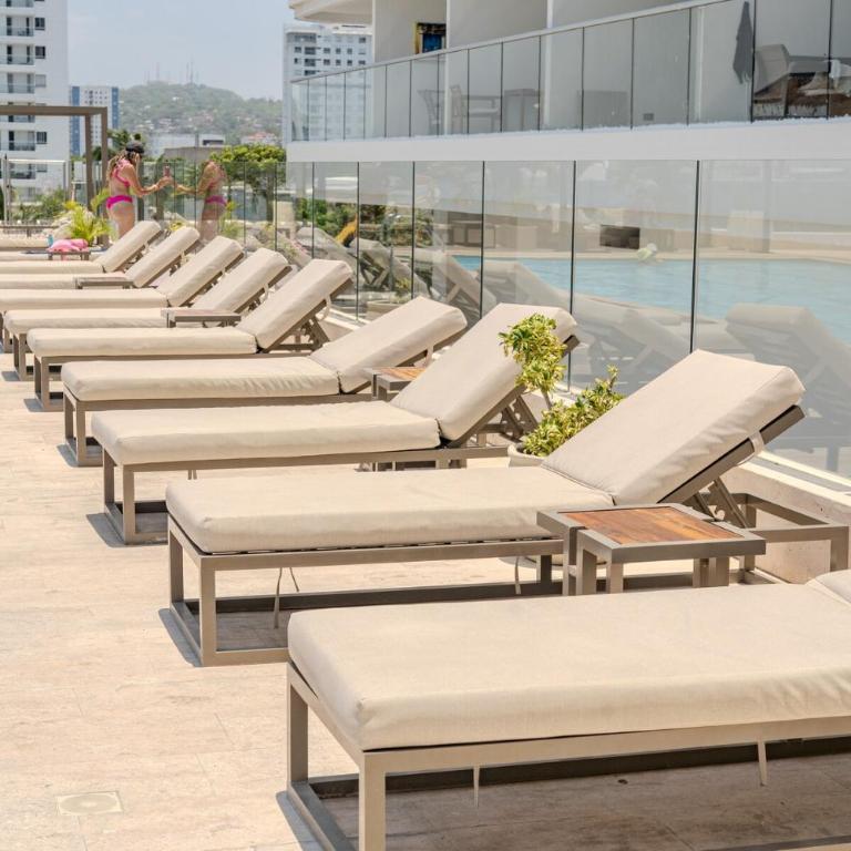 Apartamento Despierta Frente al Mar, con jacuzzi, piscinas y baño turco, cerca al aeropuerto - Two-Bedroom Apartment - 44