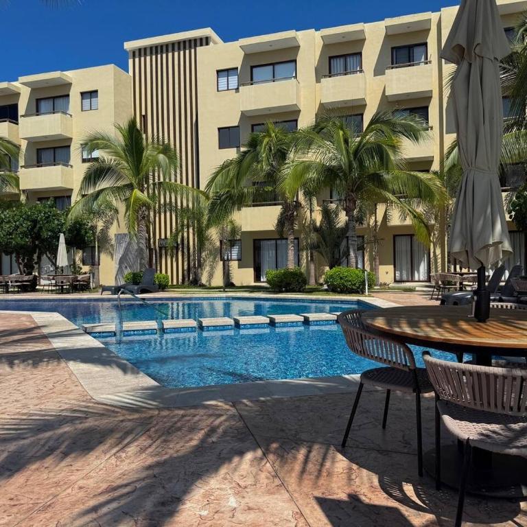 Disfruta de Albercas, Roof con Jacuzzi y Asador - Apartamento - 9