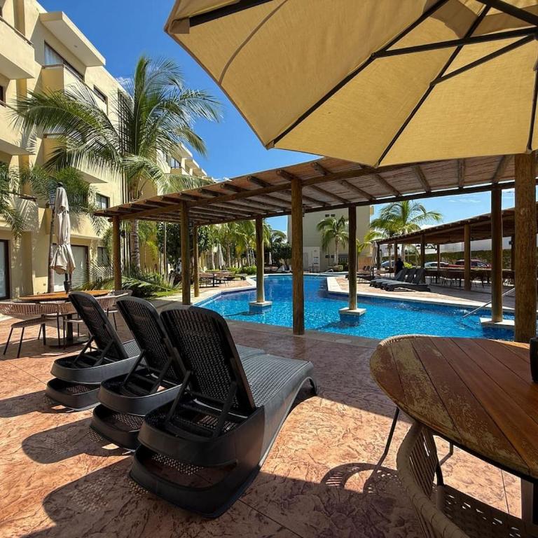 Disfruta de Albercas, Roof con Jacuzzi y Asador - Apartamento - 19