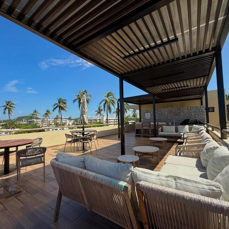 Disfruta de Albercas, Roof con Jacuzzi y Asador - Apartamento - 23