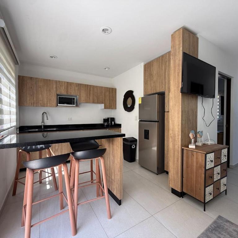 Disfruta de Albercas, Roof con Jacuzzi y Asador - Apartamento - 28