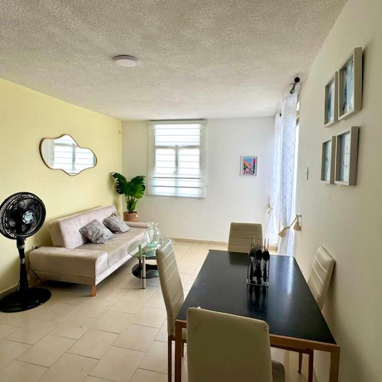 Acogedor apartamento con vista al mar a pasos de la playa - One-Bedroom Apartment - 5