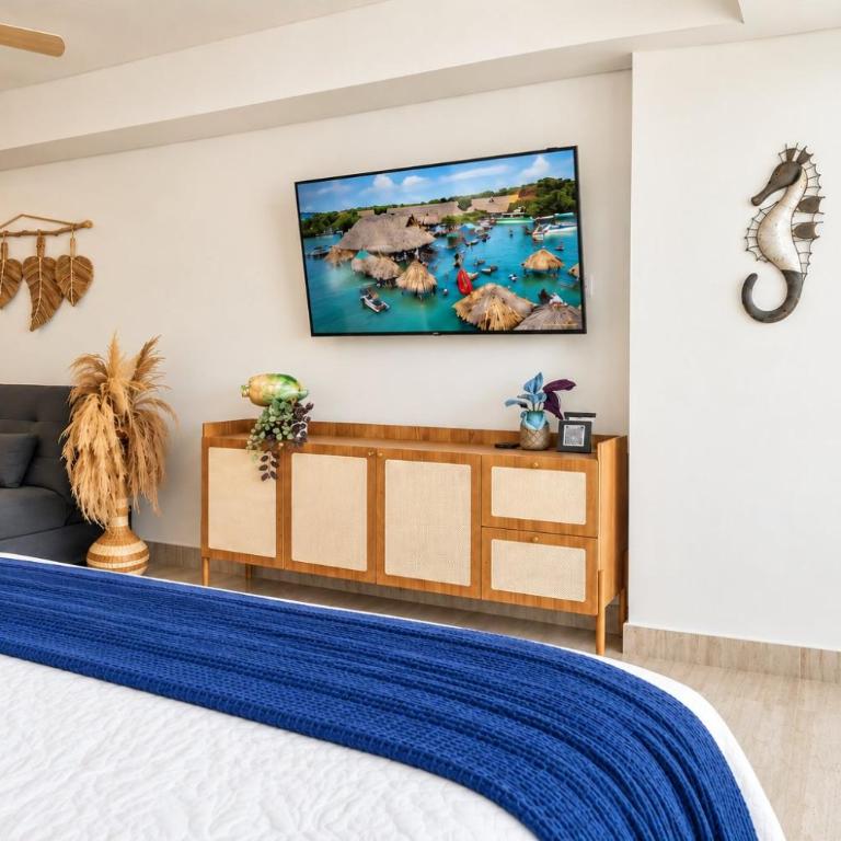 Suite de Playa | Frente al mar | El Velero 715 | Cartagena - Queen Suite - 47