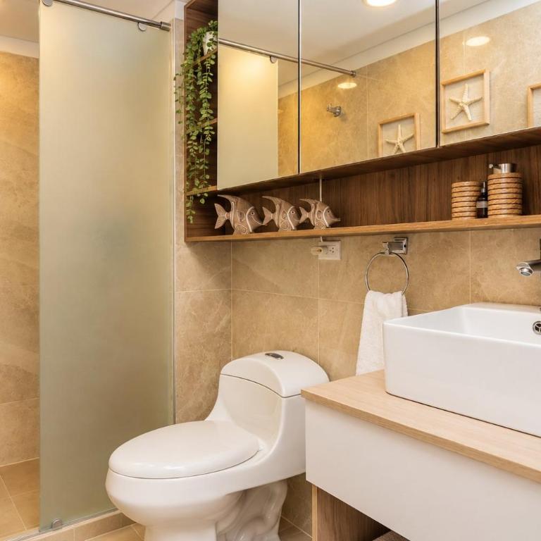 Suite de Playa | Frente al mar | El Velero 715 | Cartagena - Queen Suite - 14