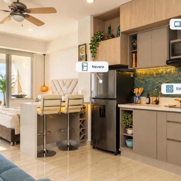 Suite de Playa | Frente al mar | El Velero 715 | Cartagena - Queen Suite - 22