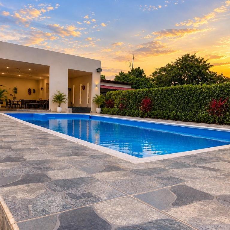 Casa bella de campo Wifi billar piscina bolirana !privado! - Villa with Private Pool - 7
