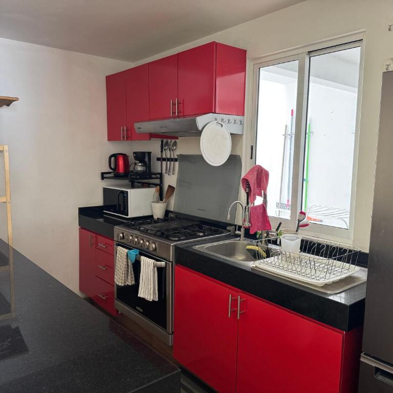 Departamento Completo con Estacionamiento Oficina Lavanderia - Apartment - 21