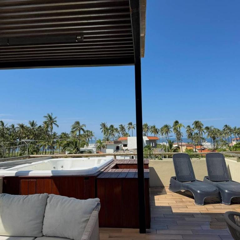 Descanso en Oceanna. Roof, Jacuzzi y 3 Albercas - Appartement - 2