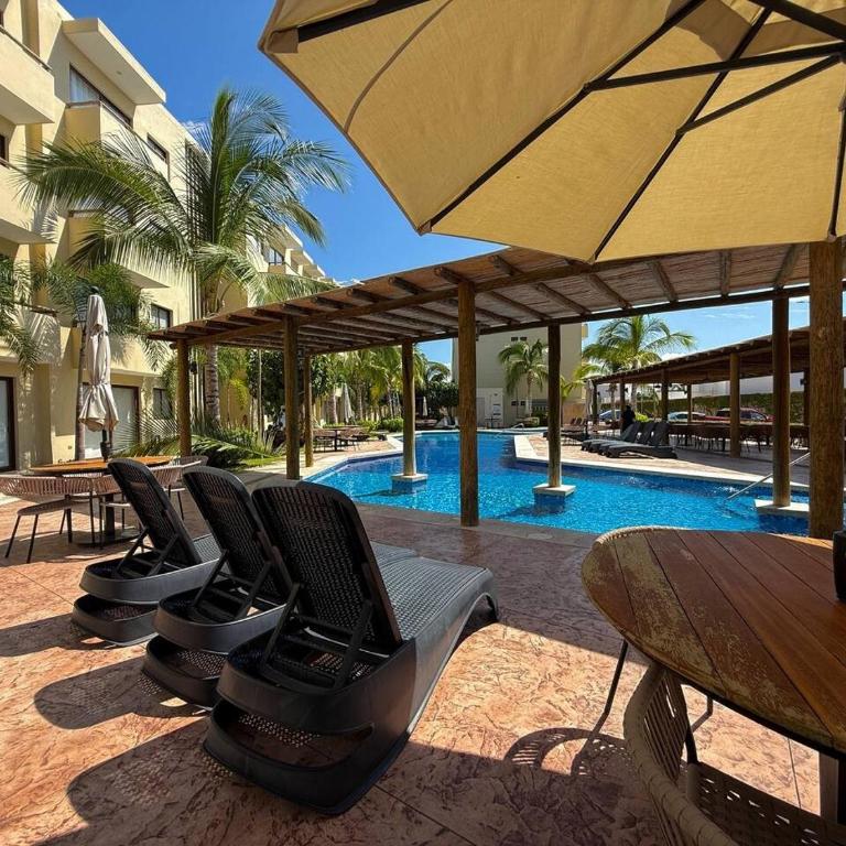 Descanso en Oceanna. Roof, Jacuzzi y 3 Albercas - Appartement - 11