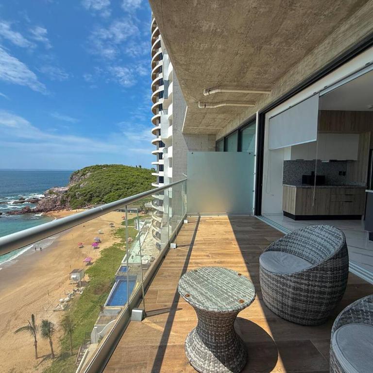 Lujo frente al mar, Alberca, Vista al oceano - Apartment - 1