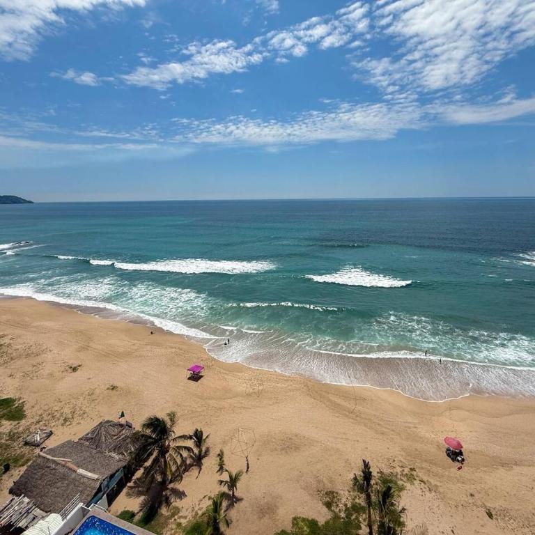 Lujo frente al mar, Alberca, Vista al oceano - Apartment - 11