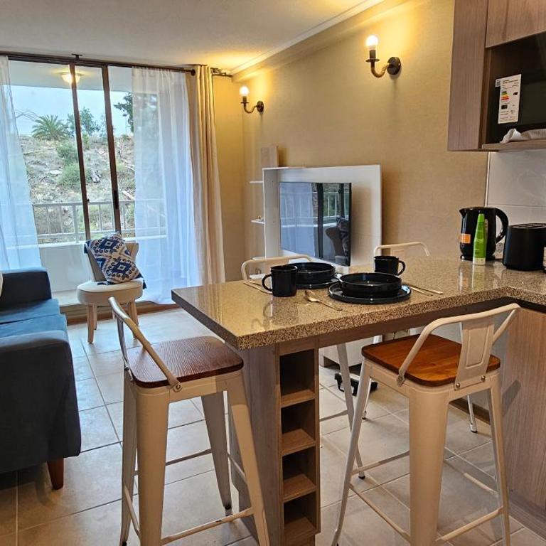Barrio inglés - Departamento wifi y piscina - Apartamento de 2 dormitorios - 1