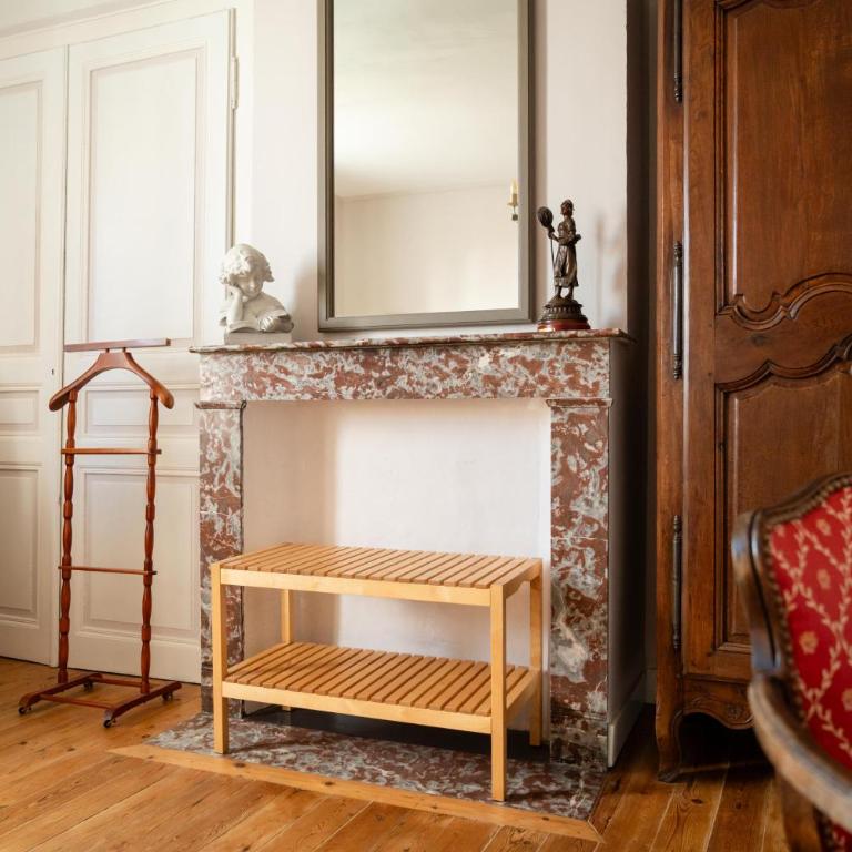 Chez Marie - Chambre Double ou Lits Jumeaux avec Salle de Bains Privative Externe - 27