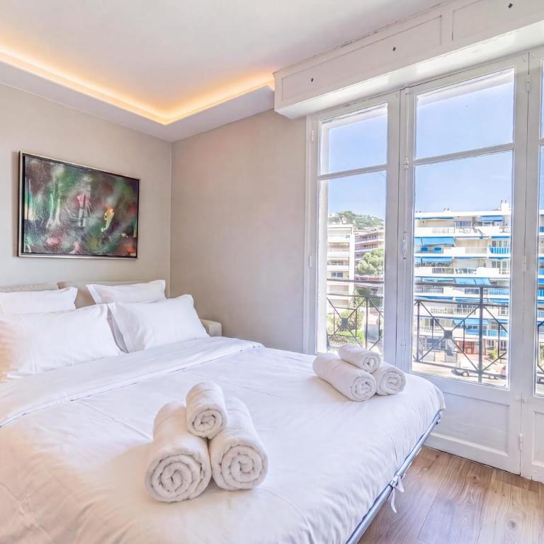 3 MAUB - Renovated 1 bedroom behind Martinez 50m Croisette - Appartement 1 Chambre - Vue sur Ville - 2