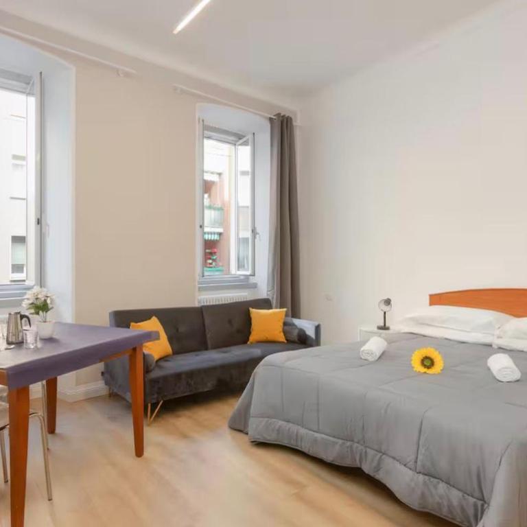 Affittacamere e Appartamento B in centro a Trieste - Camera Quadrupla con Bagno Privato - 2