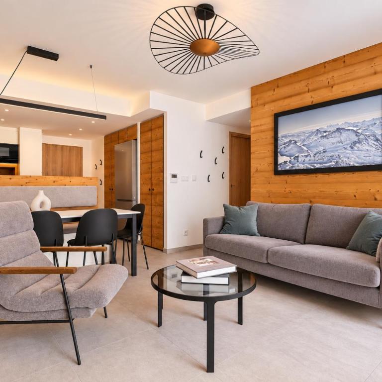 Large New Duplex, 10 People Mountain View & Terrace - Appartement 4 Chambres Deluxe - 10