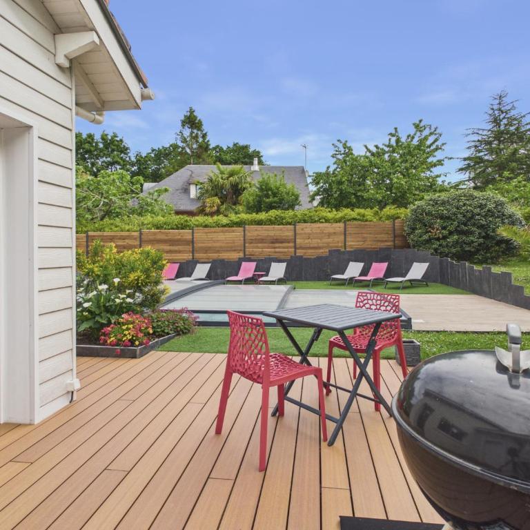La Baule - Magnifique maison avec piscine - 8 Pers - Maison de Vacances - 8
