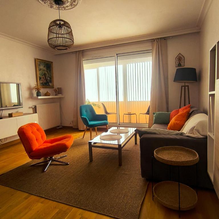 Dijon apartment 3 bedrooms private parking - Apartamento - 1
