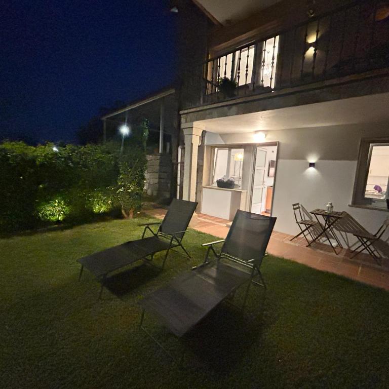 Coqueto apartamento en O Grove con jardín y parking - Apartamento de 1 dormitorio - 3