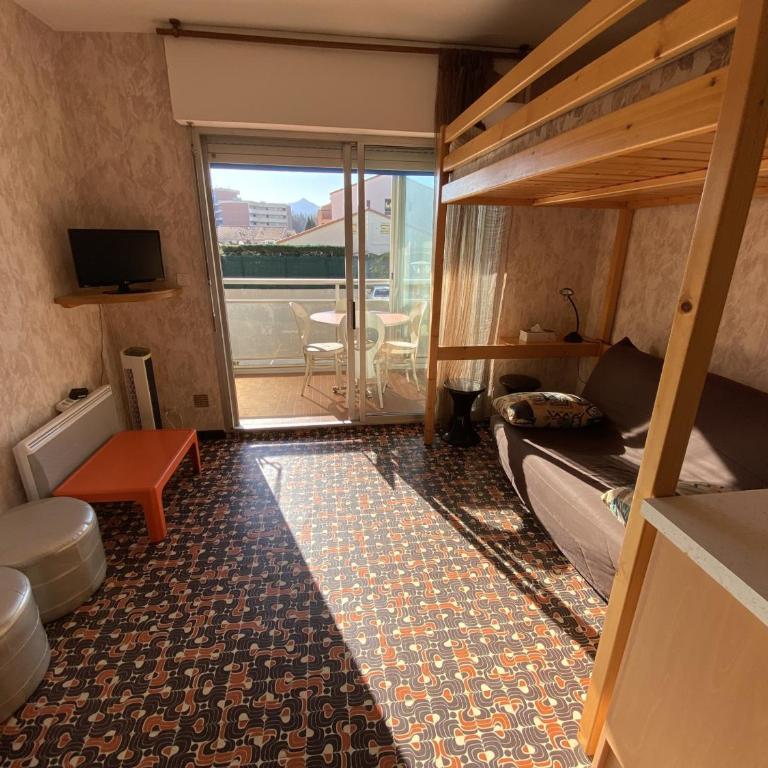 Studio cabine 4 personnes à 300m plage avec parking - Estudio - 7