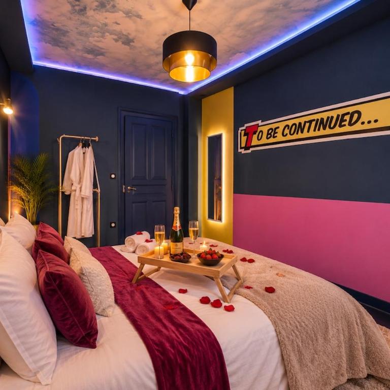 By FLB Property - POP ART & Jacuzzi, Mulhouse - One-Bedroom Apartment with Spa Bath - 2