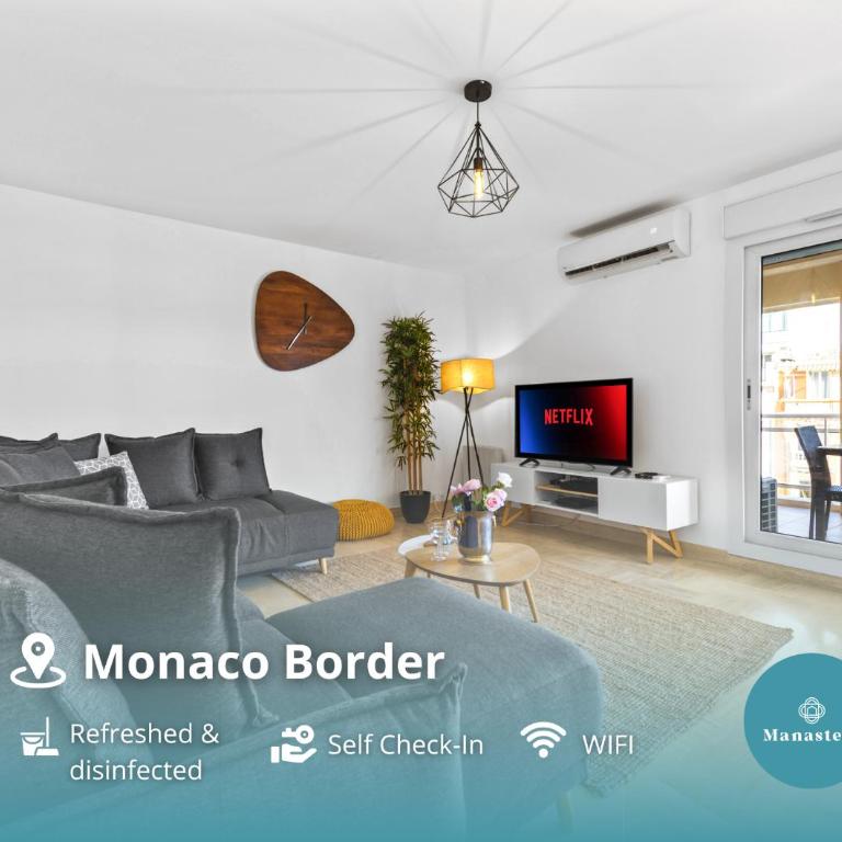 Confortable 2P à la frontière de Monaco - HM - Appartement 1 Chambre - 1