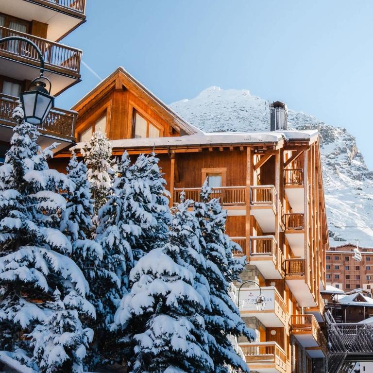 Residence Altineige Ski In-Out with WiFi in Val Thorens "V22" by Versant Collection - Appartement 1 Chambre avec Balcon et Vue sur les Montagnes - 6