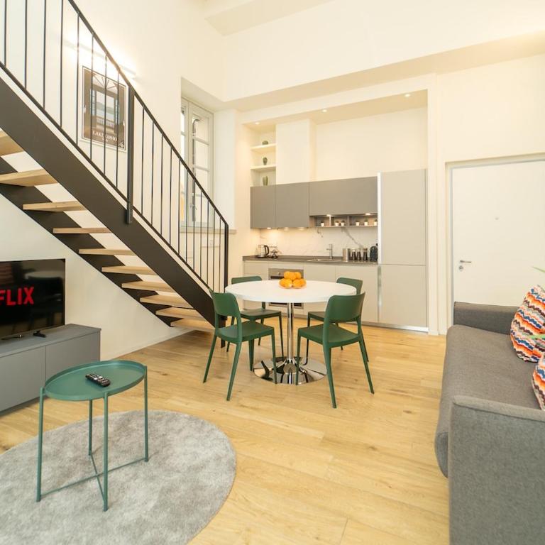Modern loft in the heart of the historic center of Como with WIFI - Apartment mit 2 Schlafzimmern - 5