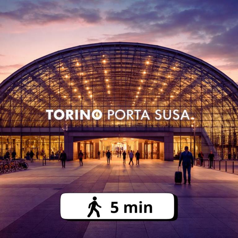 Porta Susa Designer loft in the heart of Turin - Appartamento con 1 Camera da Letto - 20